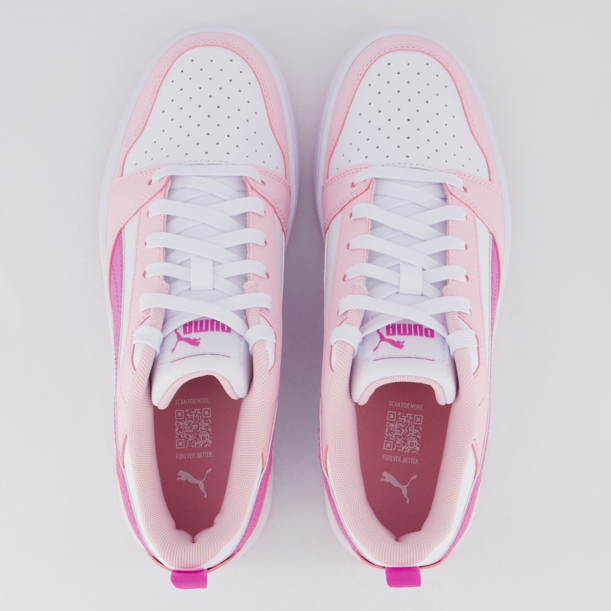 Tênis Puma Rebound V6 LO Feminino Rosa