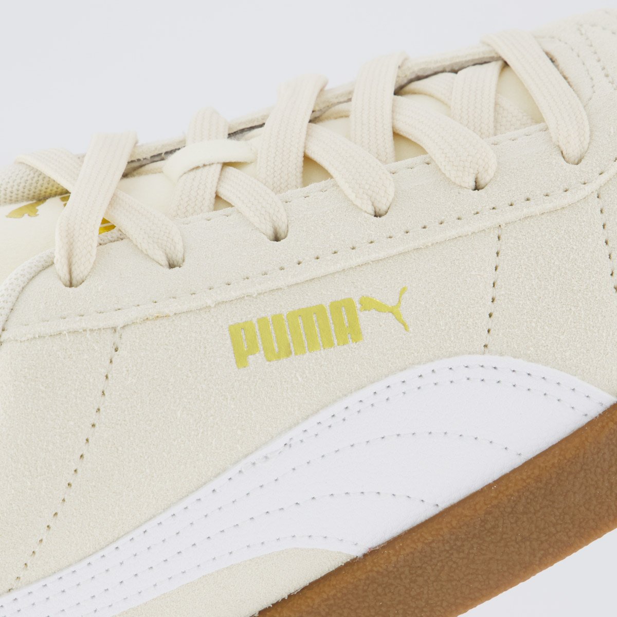 Tênis Puma Club II Wns Feminino Bege e Branco Bege 7