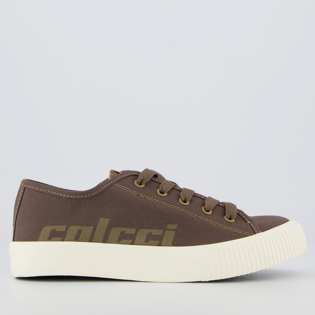 Tênis Colcci Grafic Praia Feminino Marrom e Branco