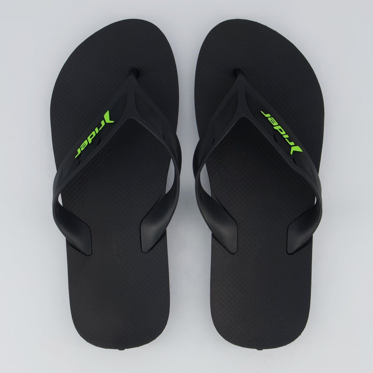 Chinelo Rider Street Preto e Verde