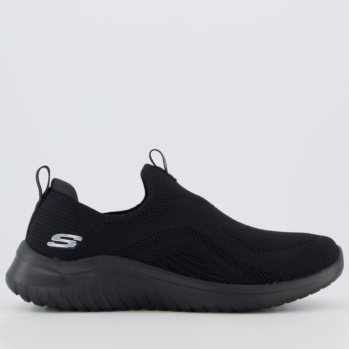 Tênis Skechers Ultra Flex 2.0 Feminino Preto e Cinza
