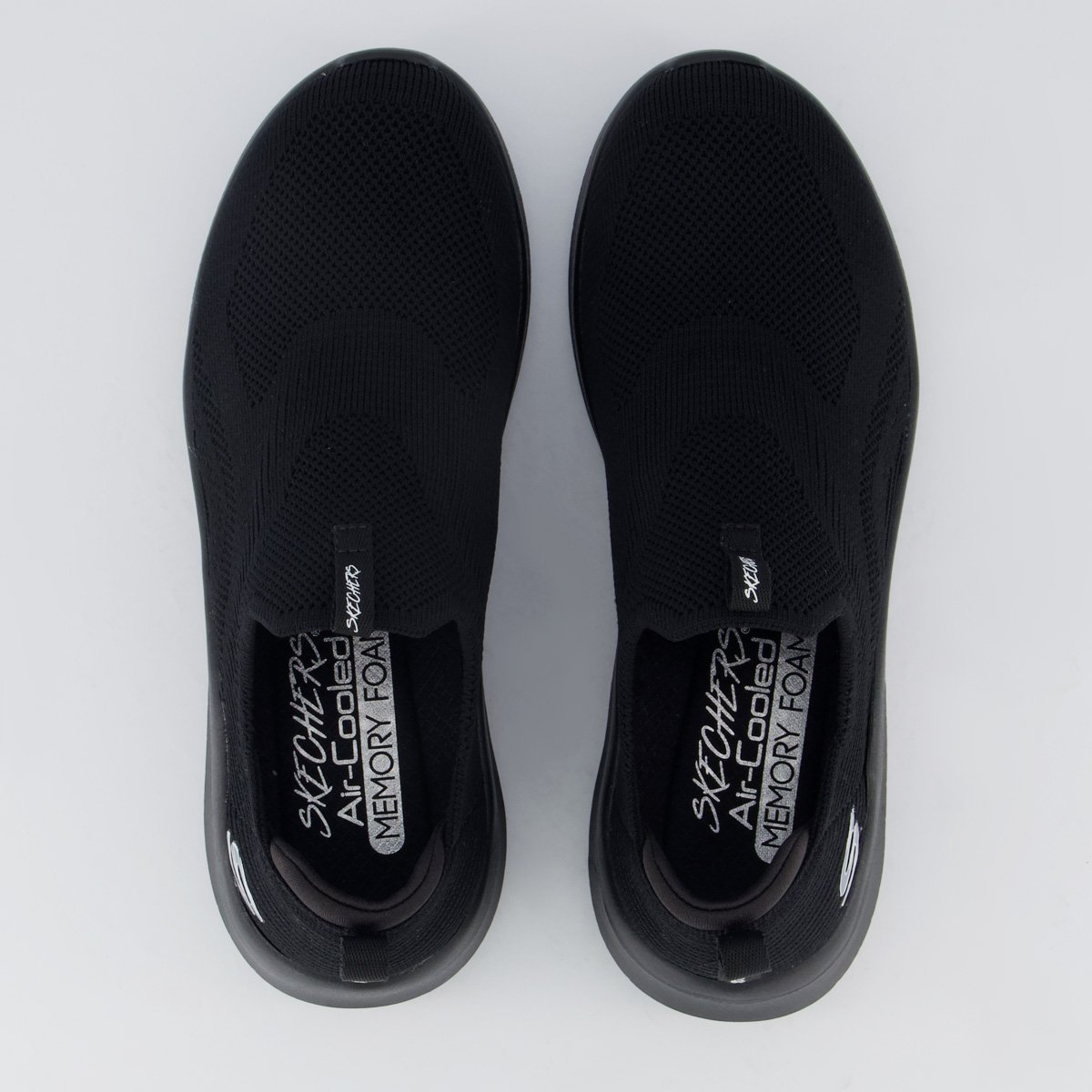 Tênis Skechers Ultra Flex 2.0 Feminino Preto e Cinza Preto 4