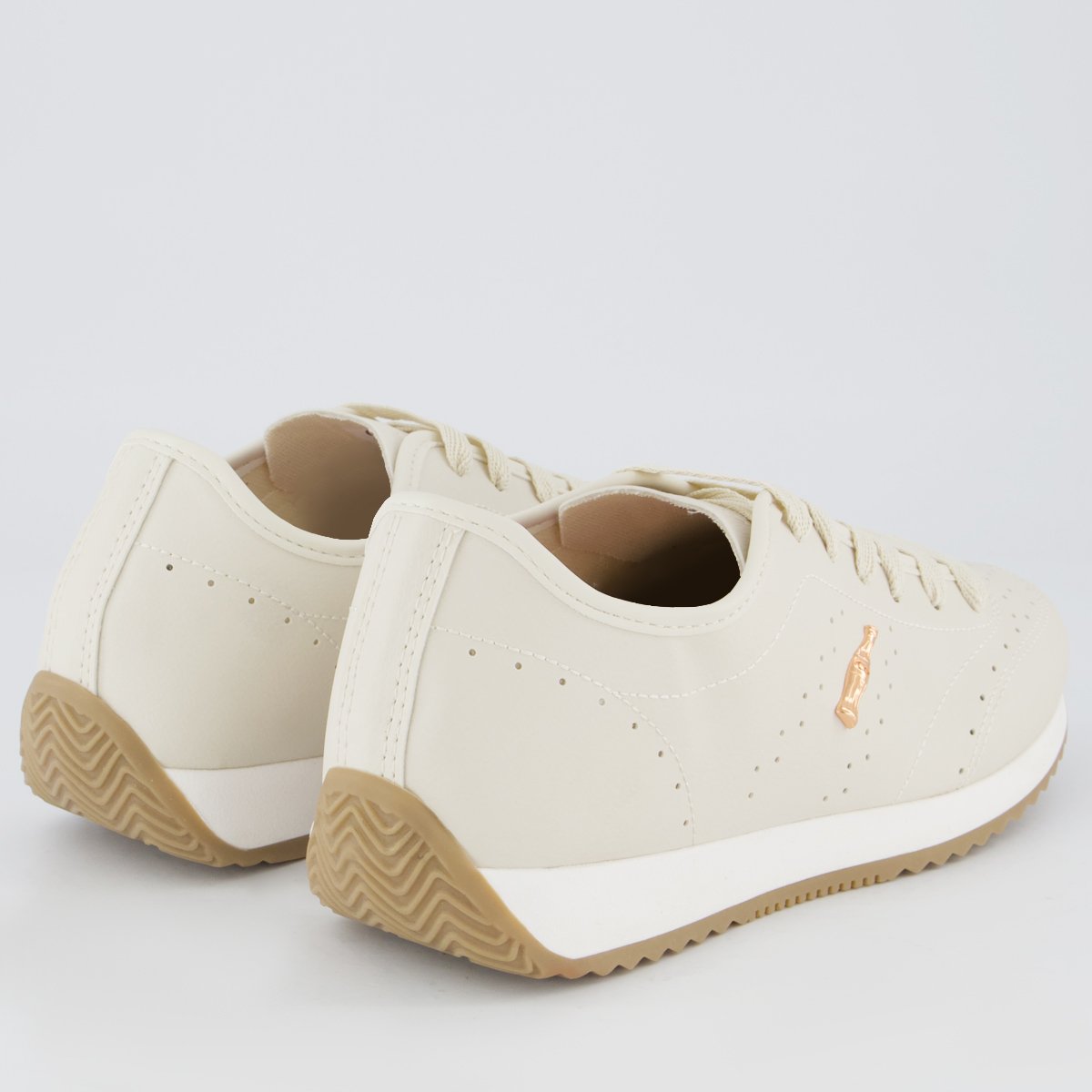 Tênis Coca Cola Eclipse Abbey Feminino Bege Bege 3