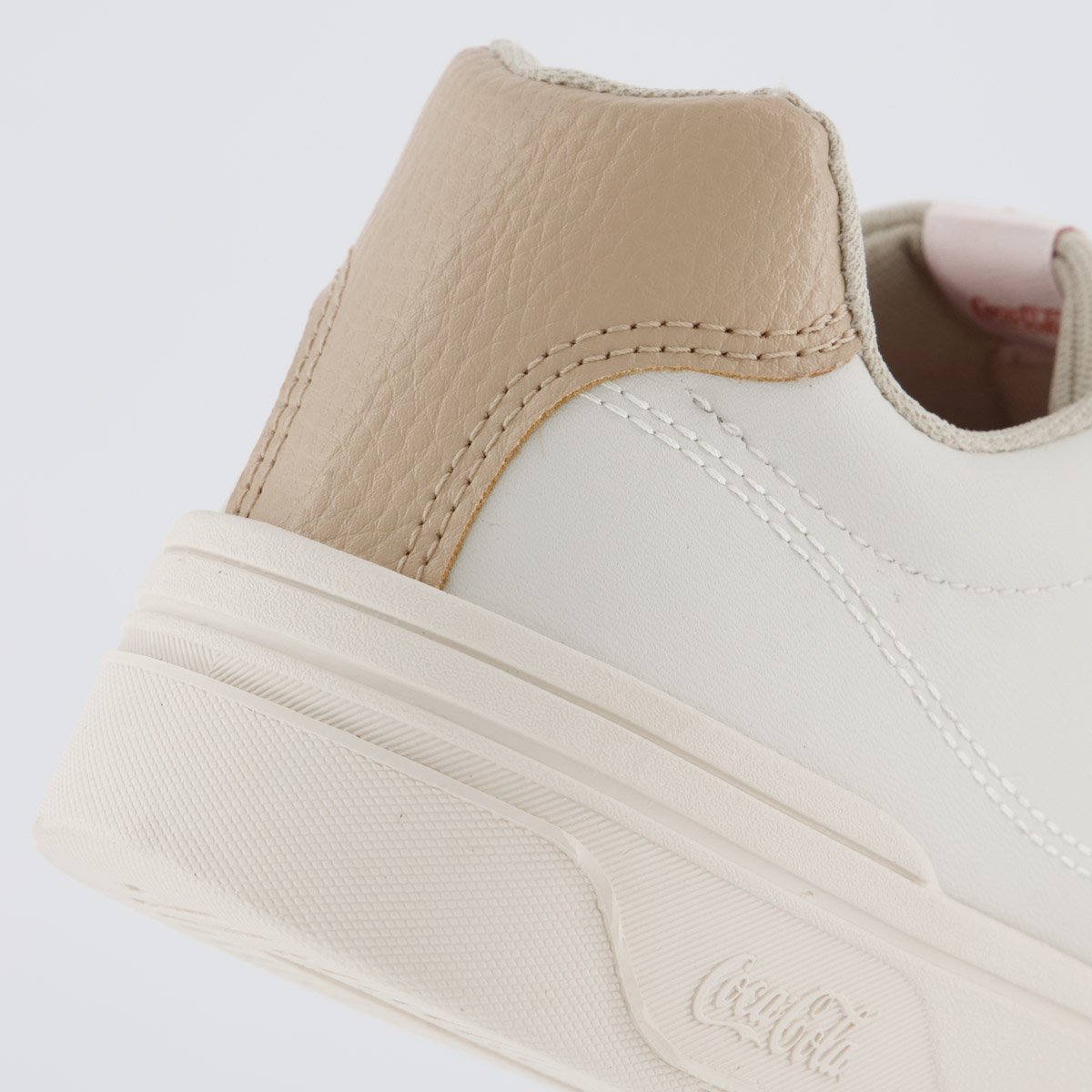 Tênis Coca Cola March Even Feminino Bege Bege 6