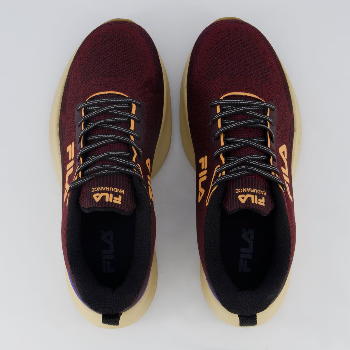 Tênis Fila Endurance Feminino Bordô Vermelho 4