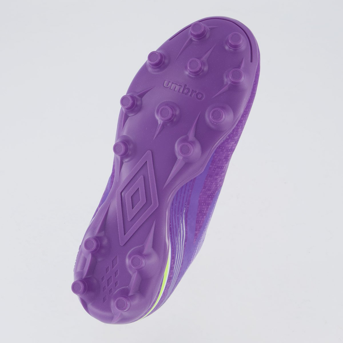 Chuteira Umbro Techno II Campo Juvenil Roxa e Branca Roxo 5