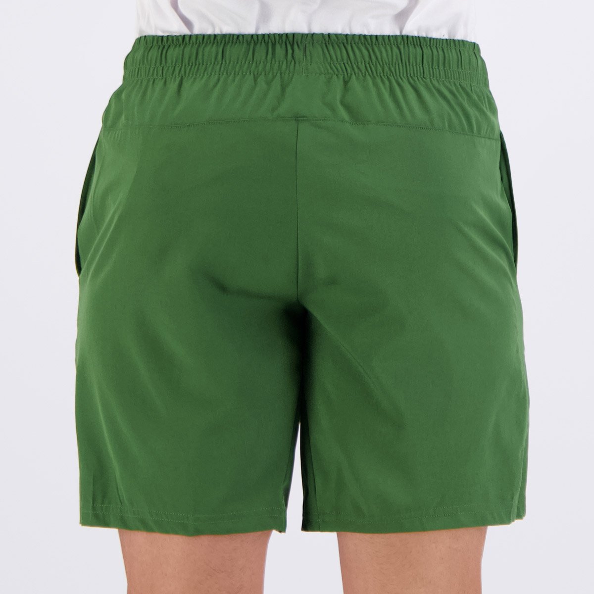 Bermuda New Balance Sport Essentials 7 Logo Verde Verde 4