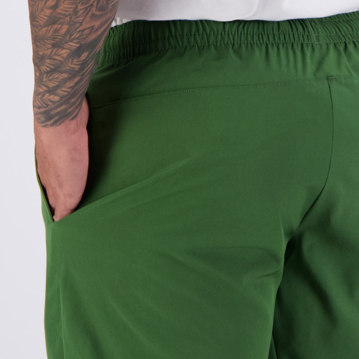 Bermuda New Balance Sport Essentials 7 Logo Verde Verde 5