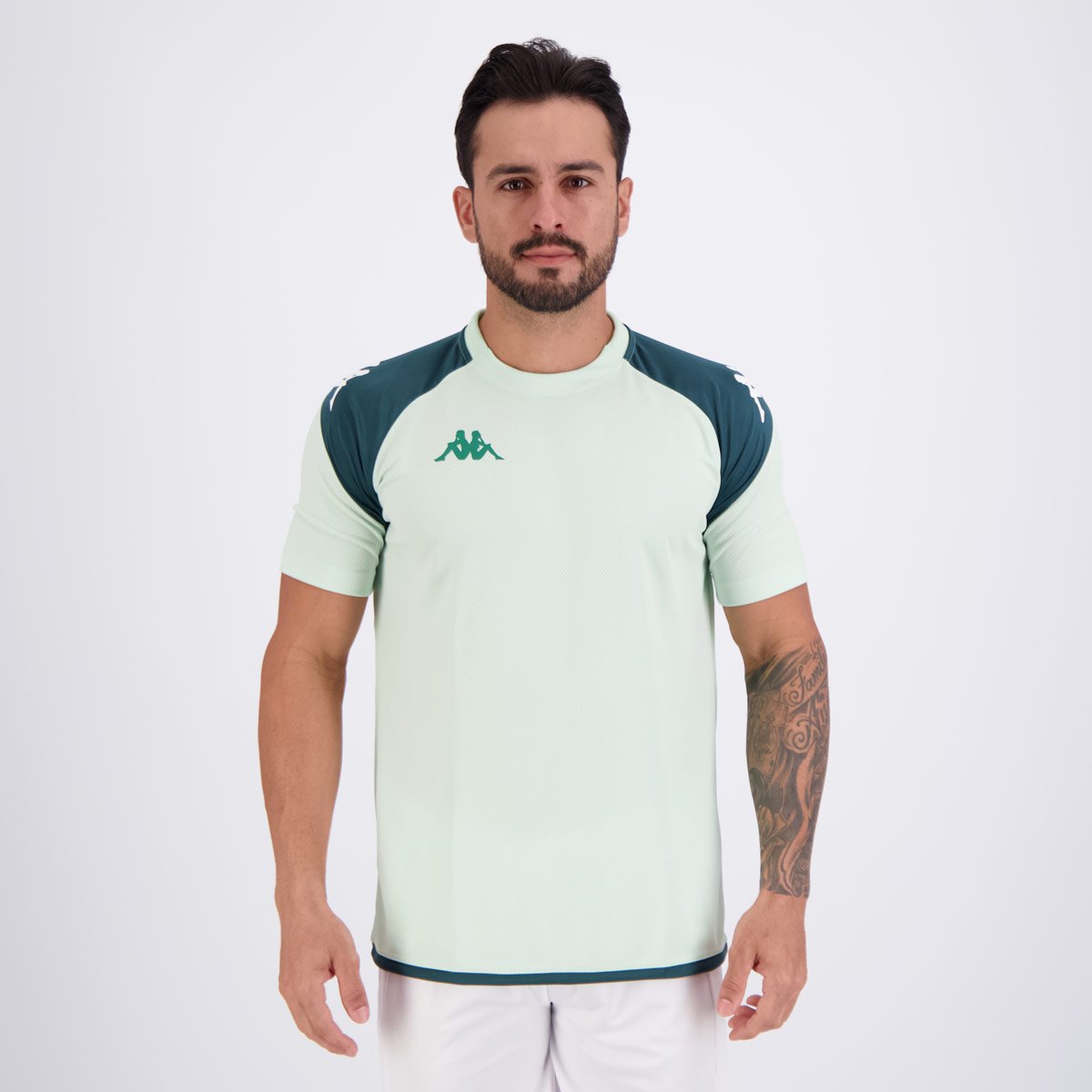 Camiseta Kappa Player Abou Pro Seven Menta