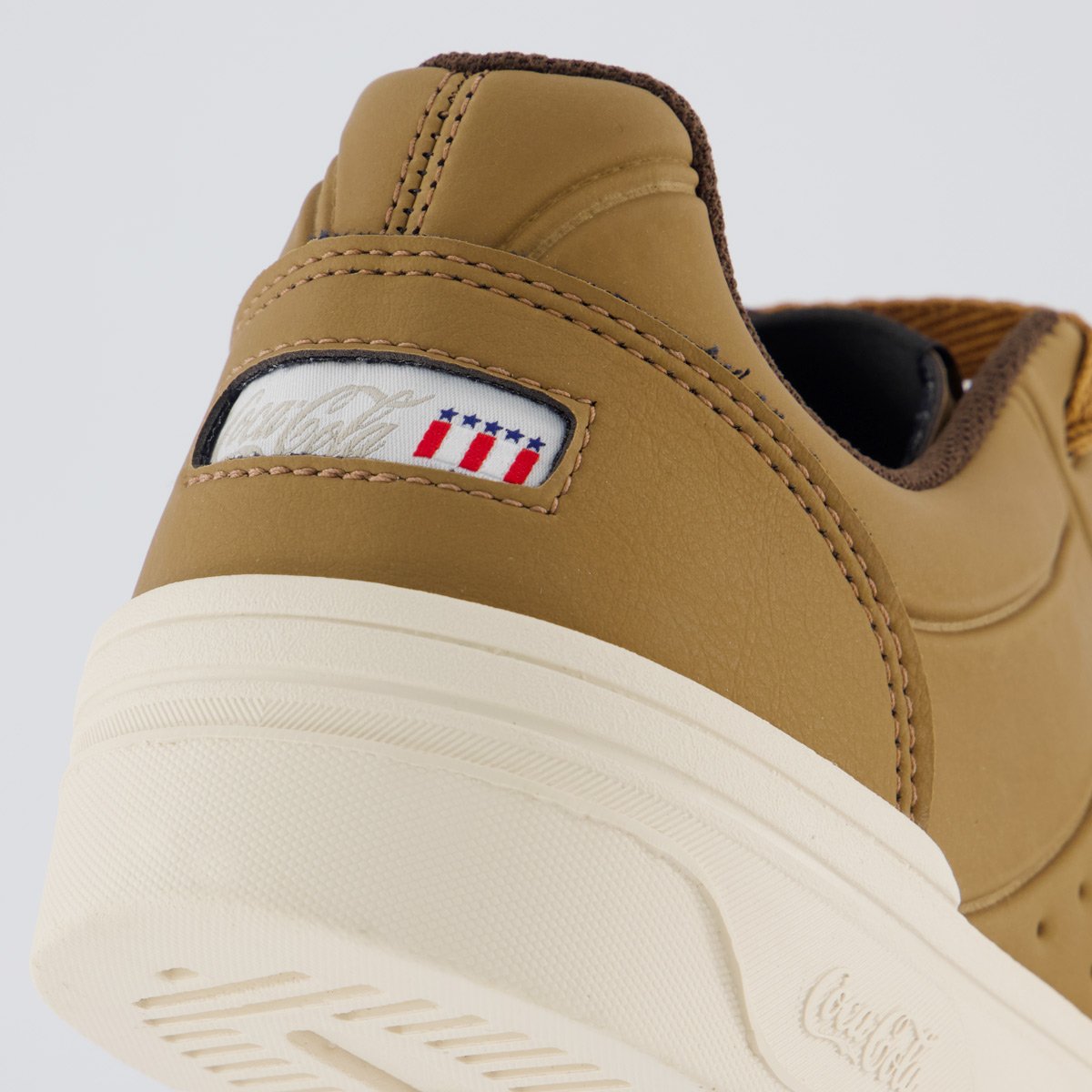 Tênis Coca Cola March Contact Caramelo Marrom 6