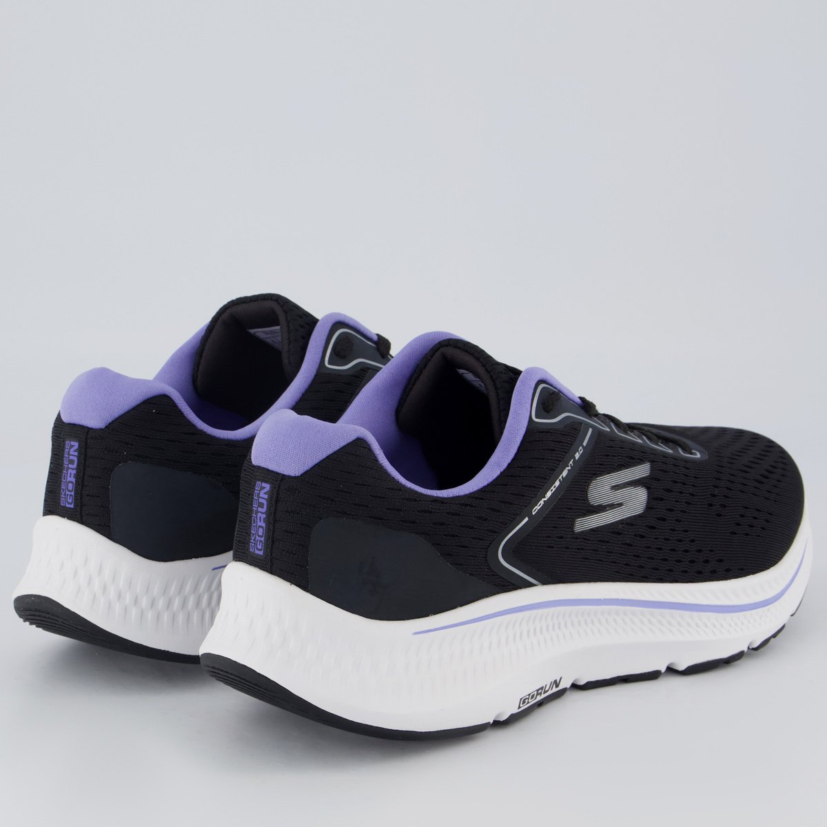 Tênis Skechers Go Run Consistent 2.0 Mile Feminino Preto Preto 3