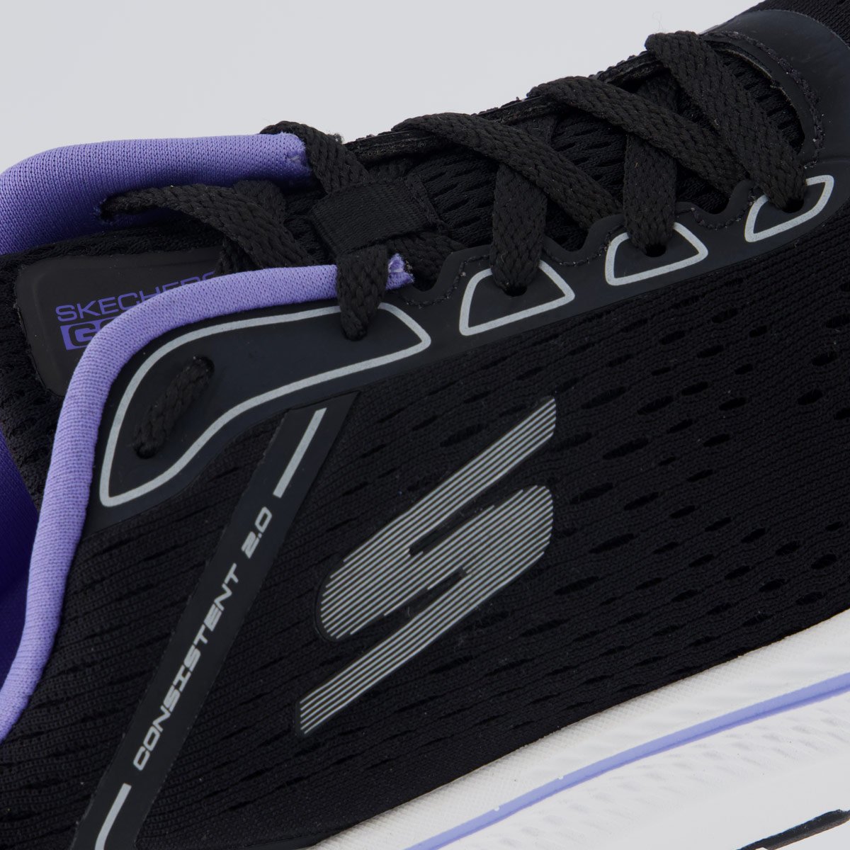 Tênis Skechers Go Run Consistent 2.0 Mile Feminino Preto Preto 7