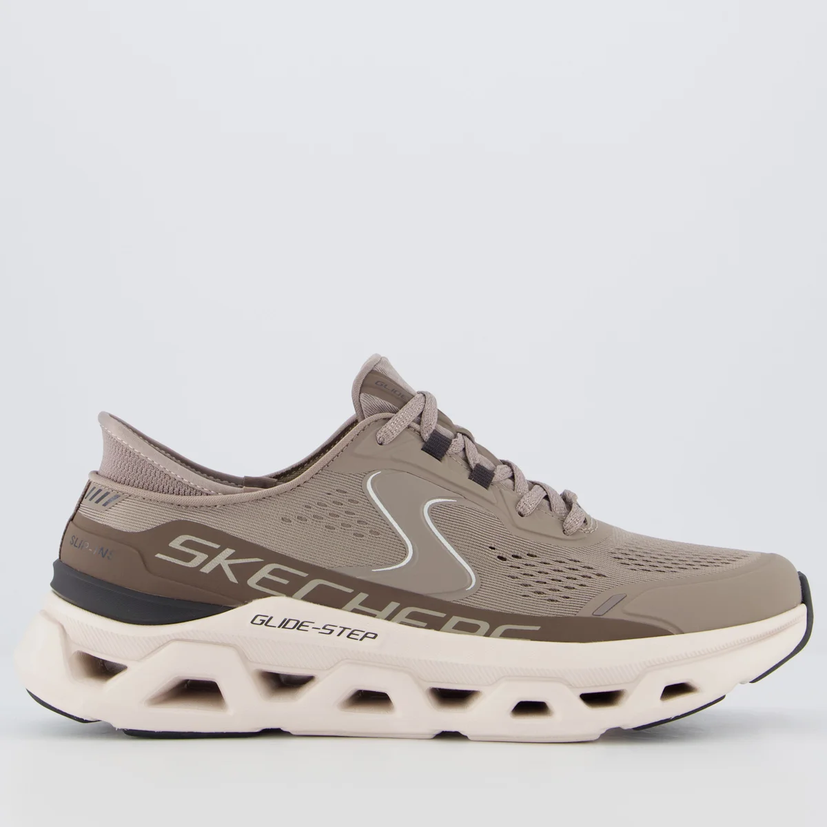 Tênis Skechers Glide Step Altus Feminino Cinza Cinza
