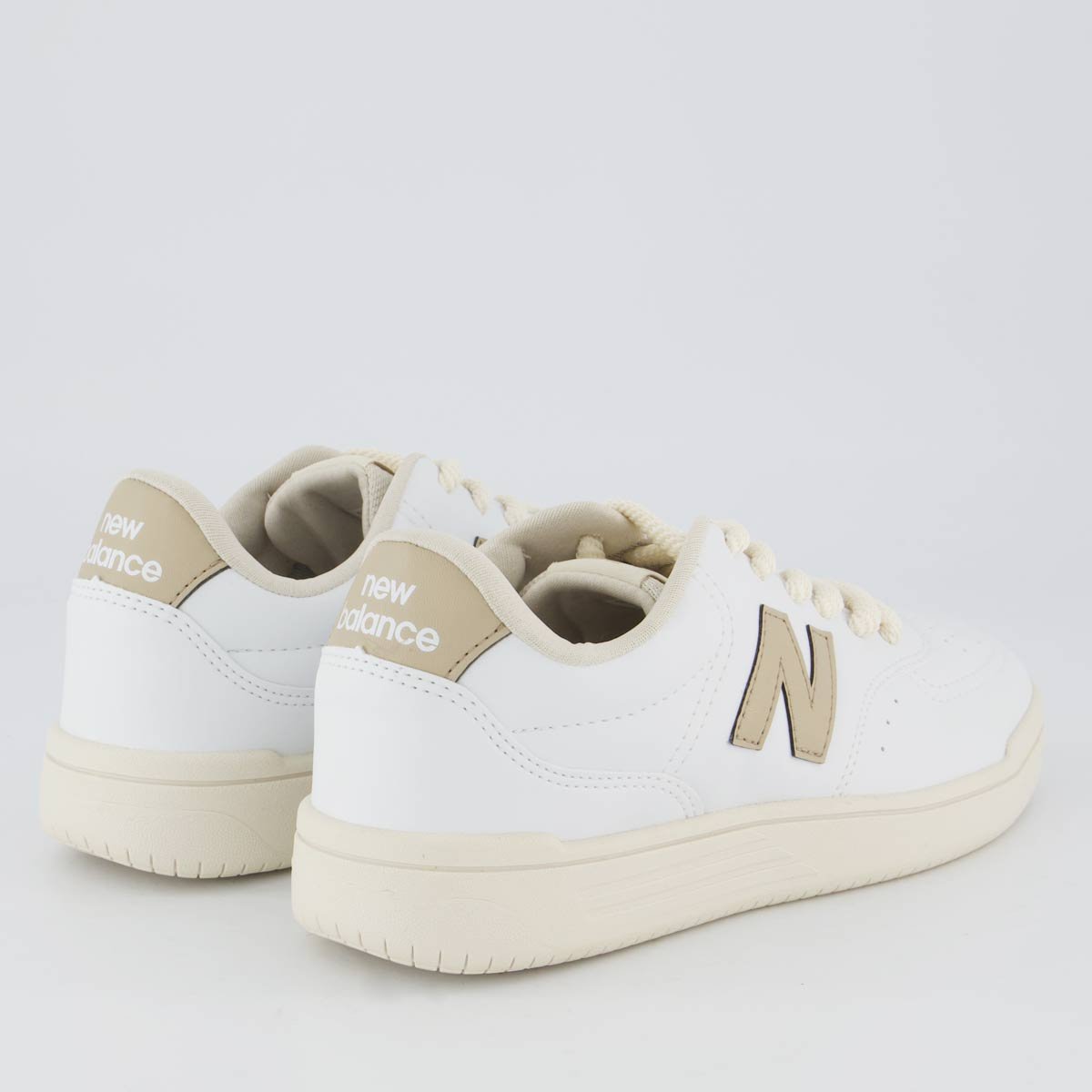 Tênis New Balance BB80 Feminino Branco e Marrom Branco 3