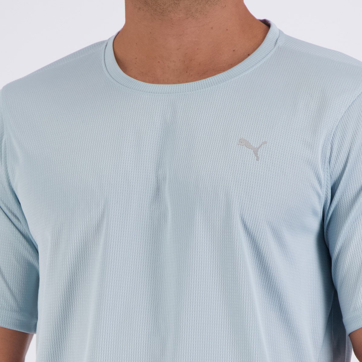 Camiseta Puma Performance SS Logo Azul Azul 5