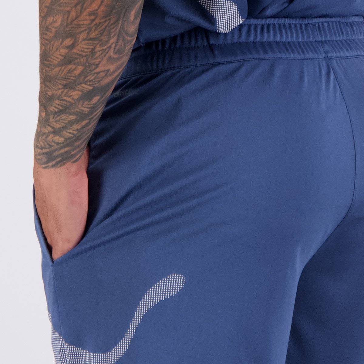 Shorts Puma Tad Big Logo 8 Azul Azul 5