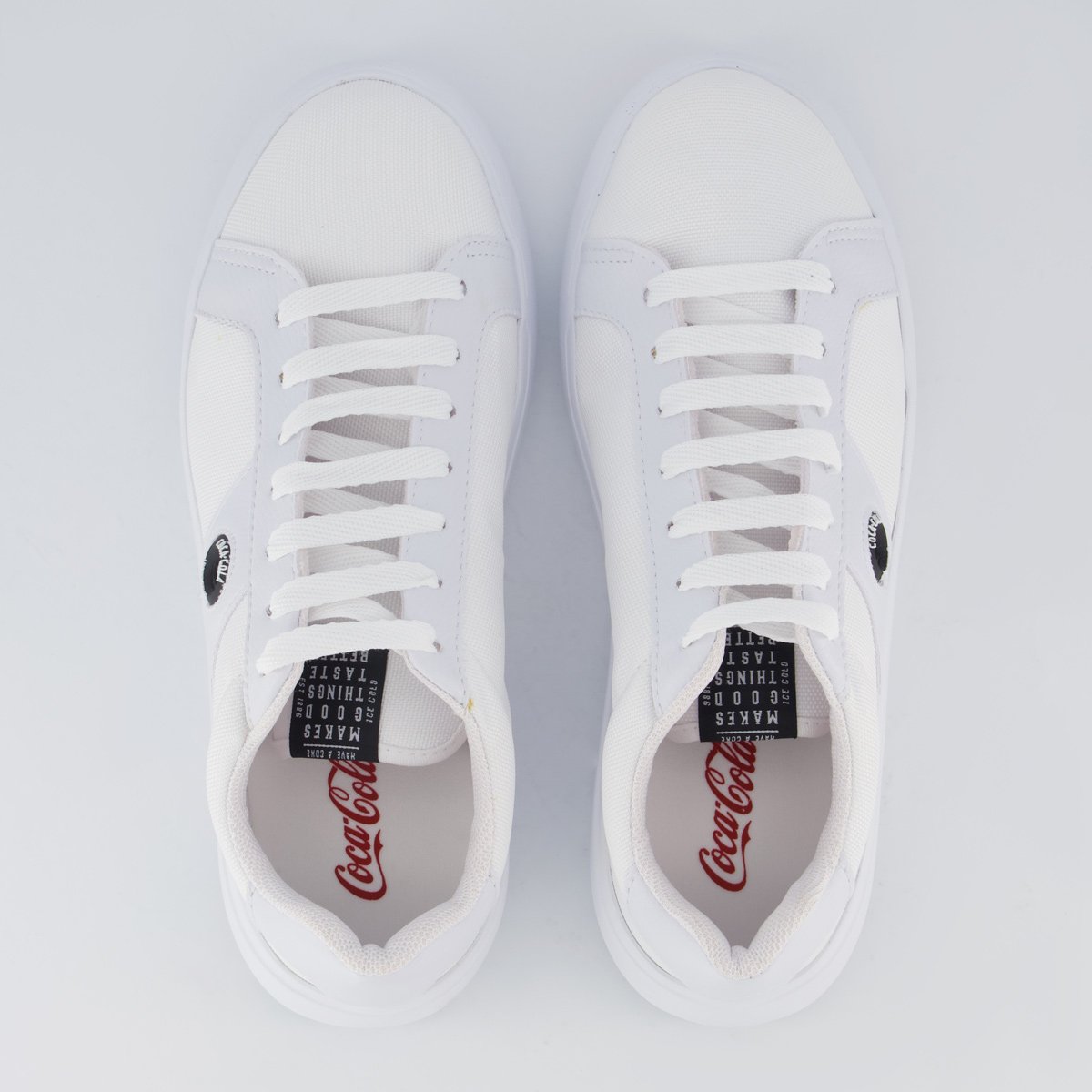 Tênis Coca Cola Loud Jet Branco Branco 4