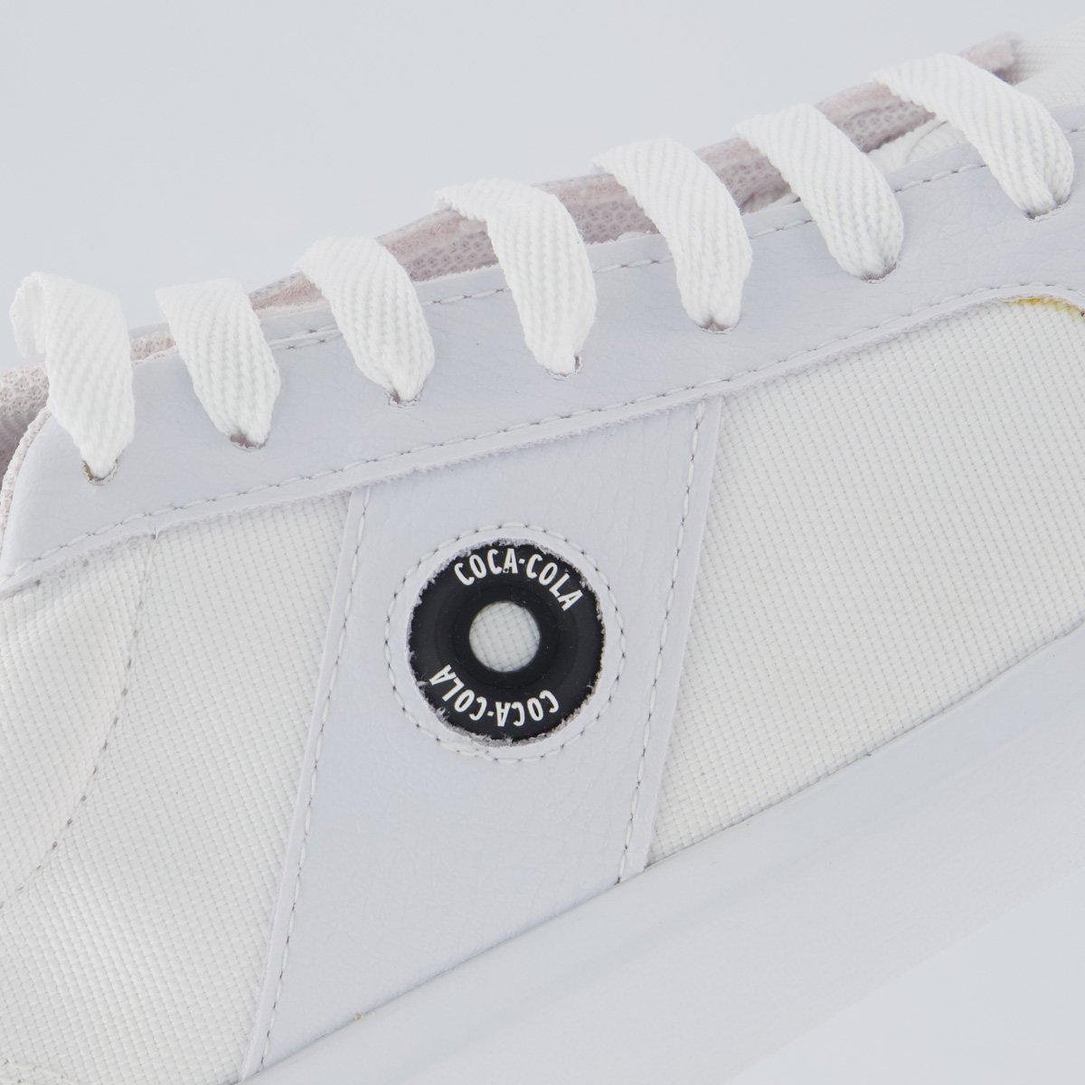Tênis Coca Cola Loud Jet Branco Branco 7