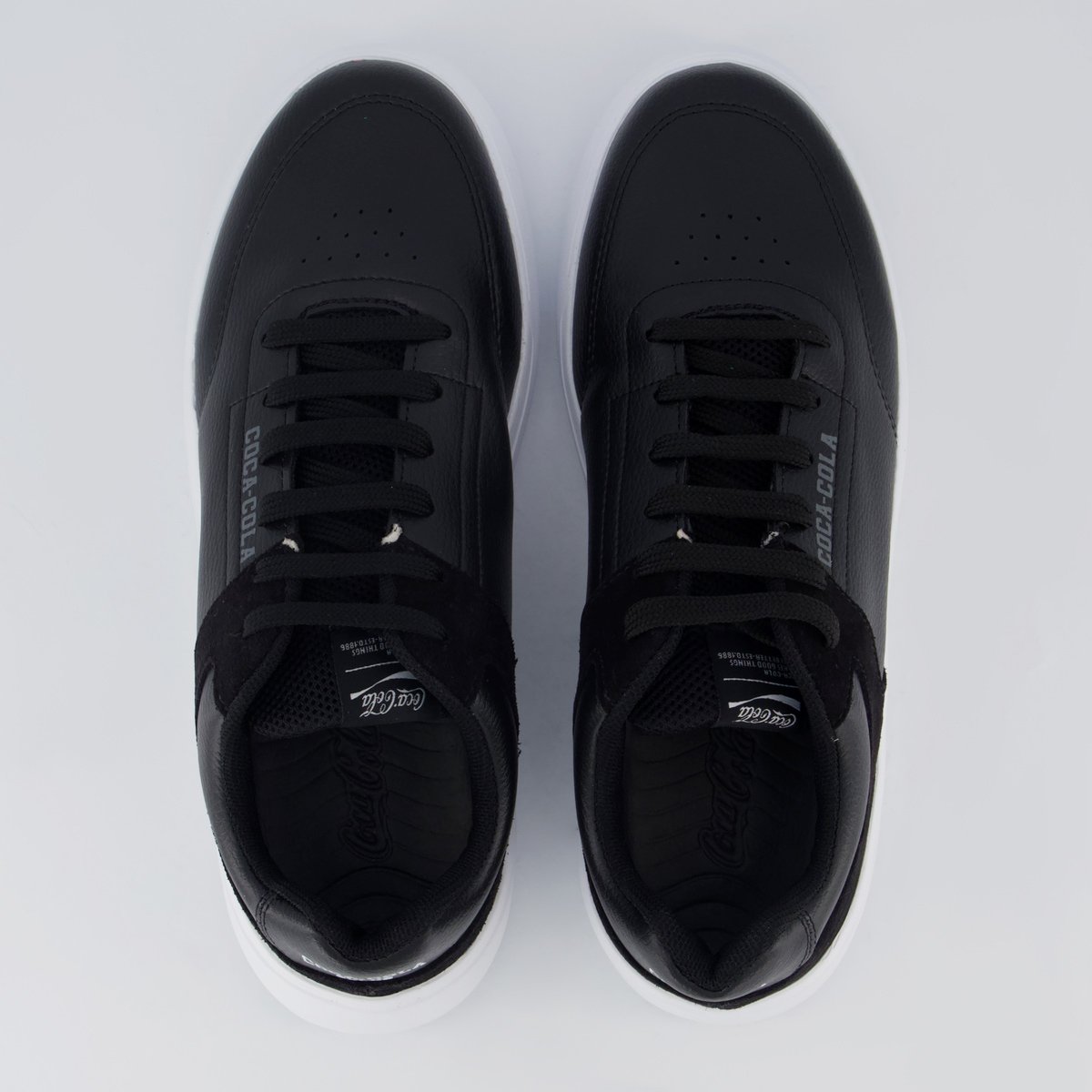 Tênis Coca Cola Drift Town Preto Preto 4