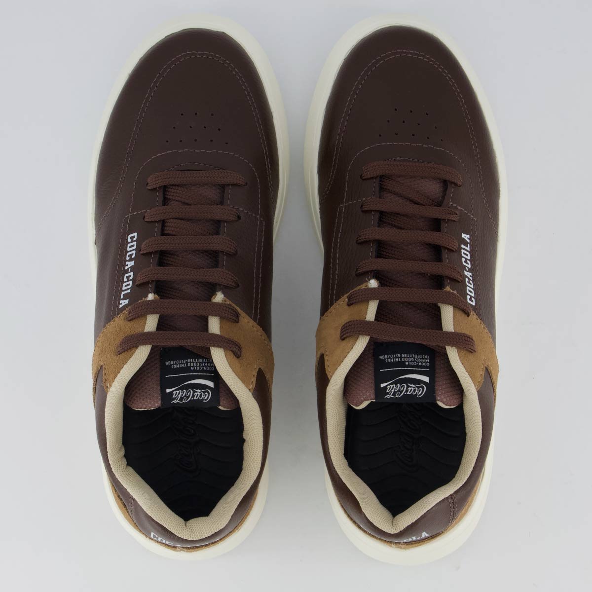 Tênis Coca Cola Drift Town Marrom Marrom 4