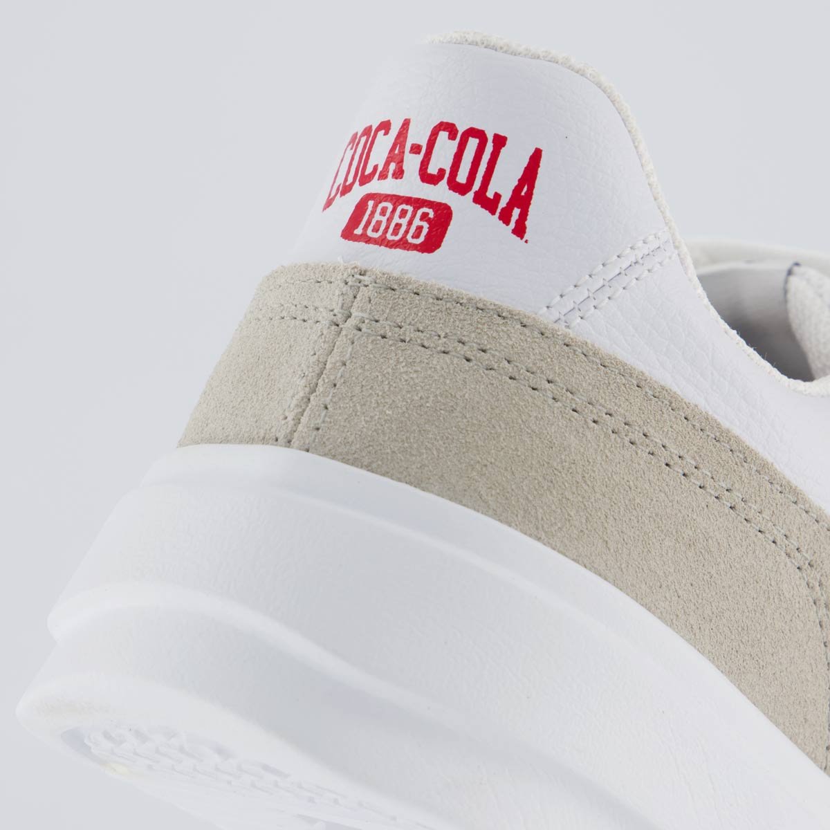 Tênis Coca Cola Drift Town Branco e Cinza Branco 6