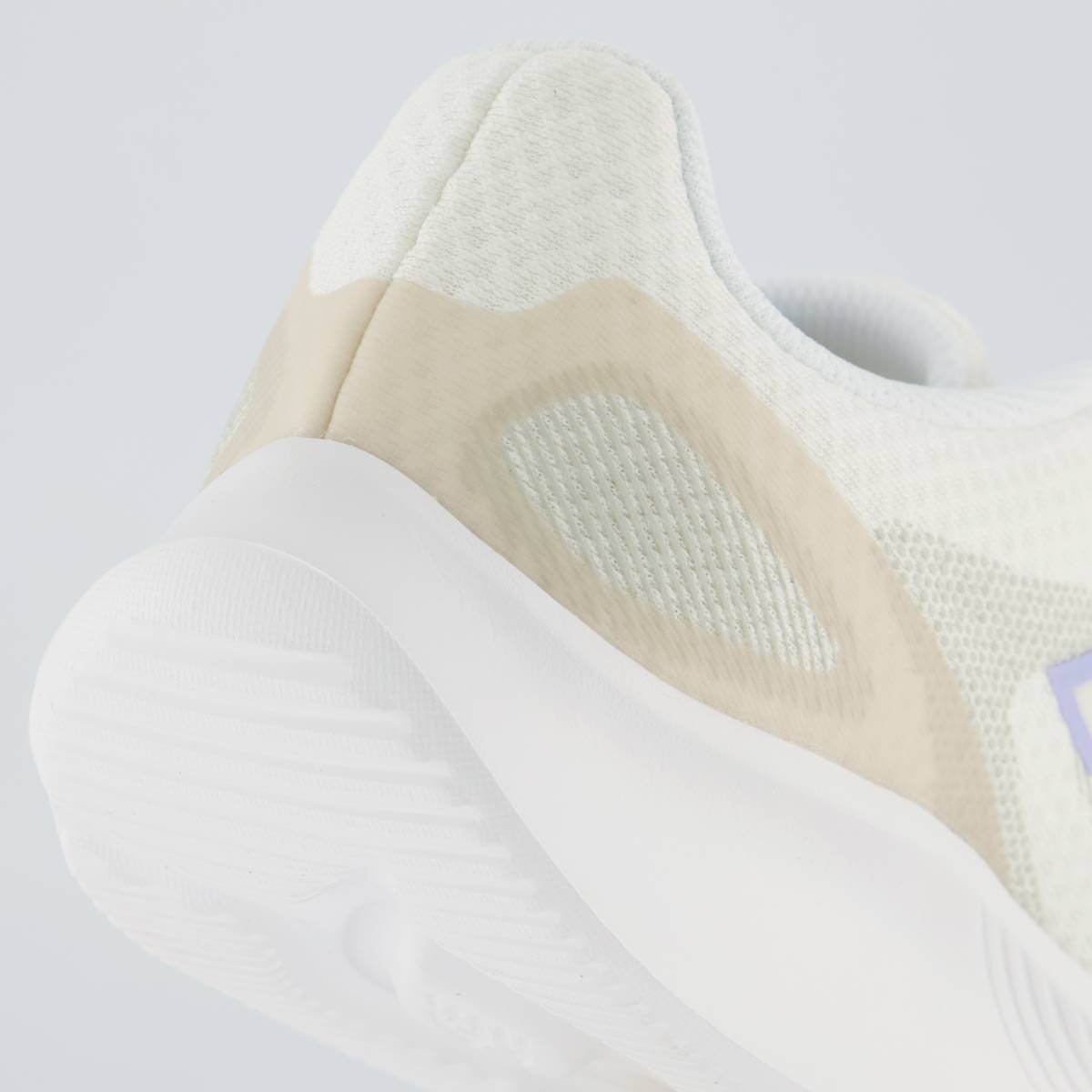 Tênis New Balance 430 V4 Feminino Bege Claro e Lilás Branco 6