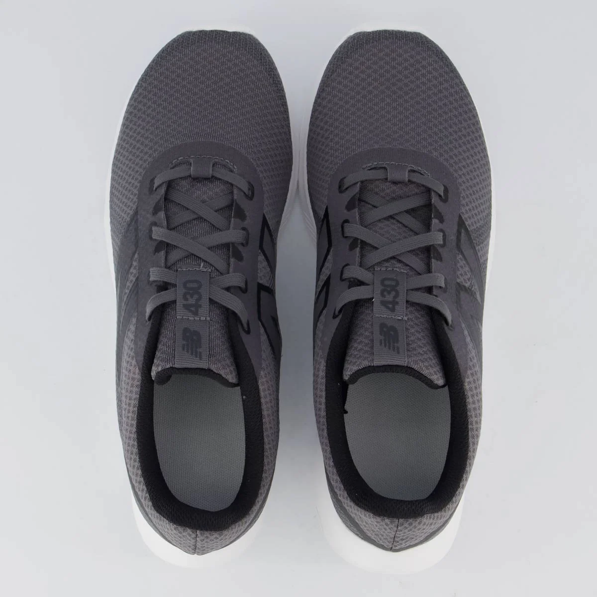 Tênis New Balance 430 V4 Chumbo Cinza 4