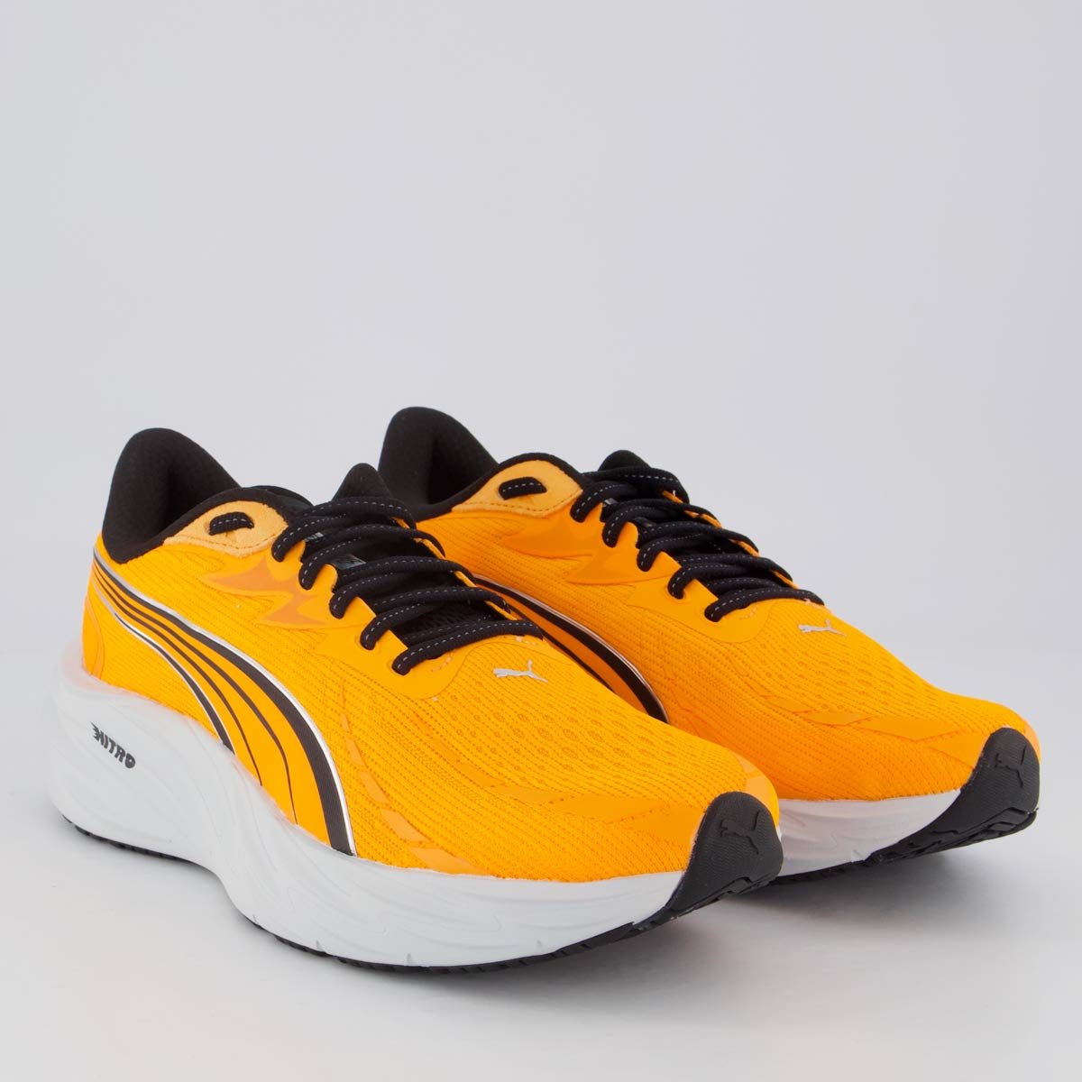 Tenis Puma Velocity Nitro 4 Laranja Laranja 2