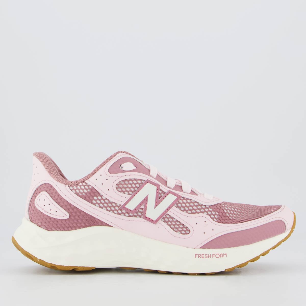 Tênis New Balance Fresh Foam Arishi V4 Feminino Rosa Claro