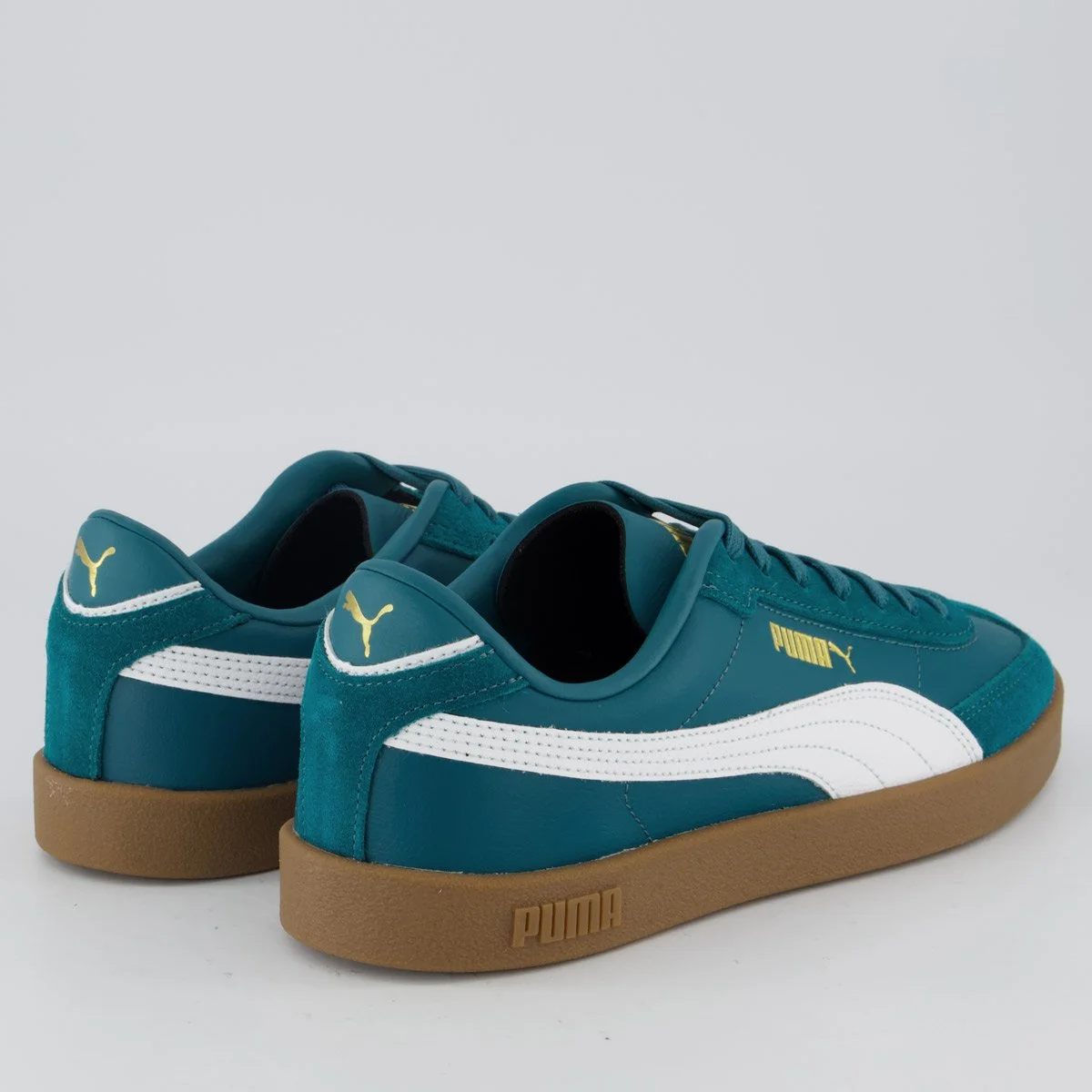 Tênis Puma Club II Era Verde e Marrom Verde/Marrom 3