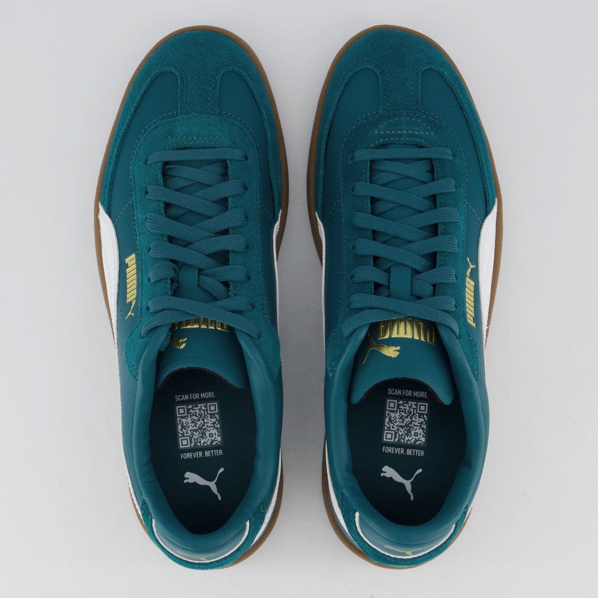 Tênis Puma Club II Era Verde e Marrom Verde/Marrom 4