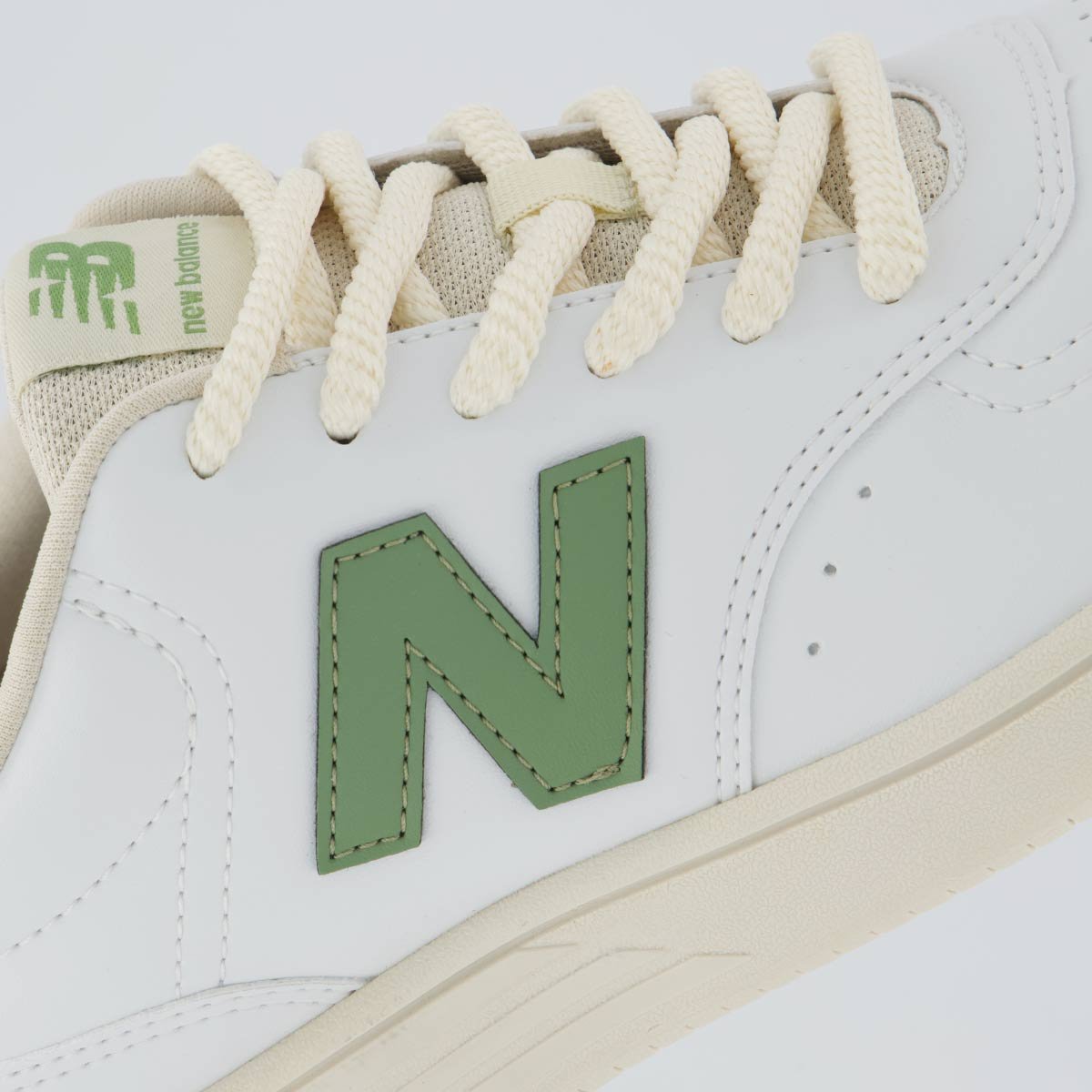 Tênis New Balance BB80 Feminino Branco e Verde Branco 7