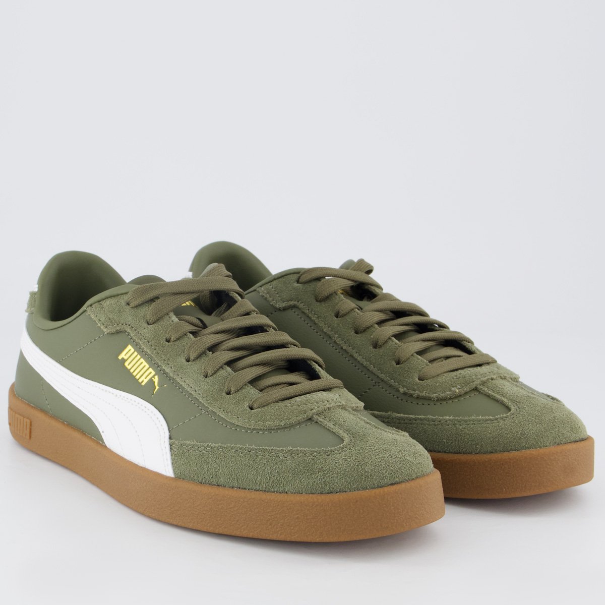Tênis Puma Club II Era Verde Oliva Verde 2