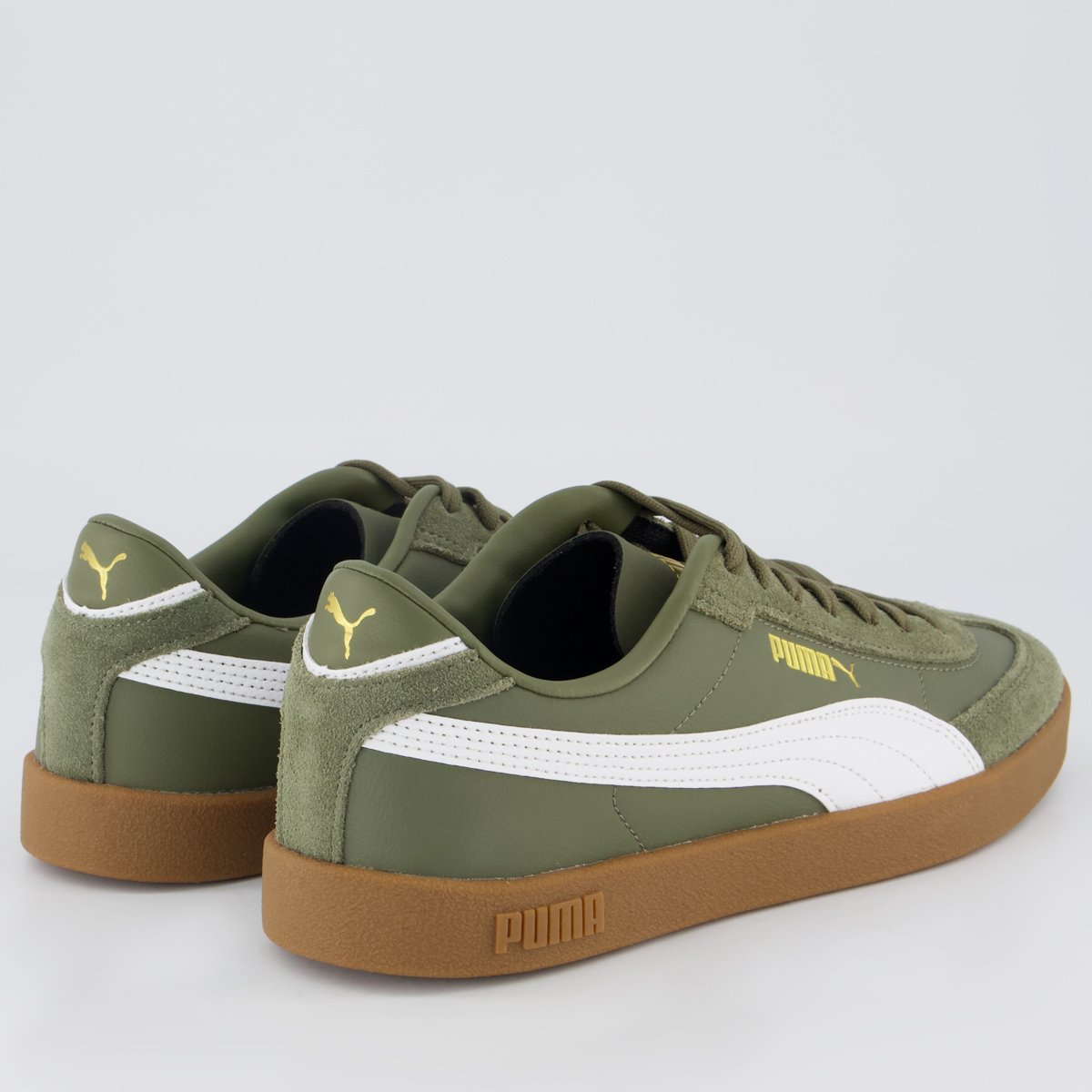 Tênis Puma Club II Era Verde Oliva Verde 3