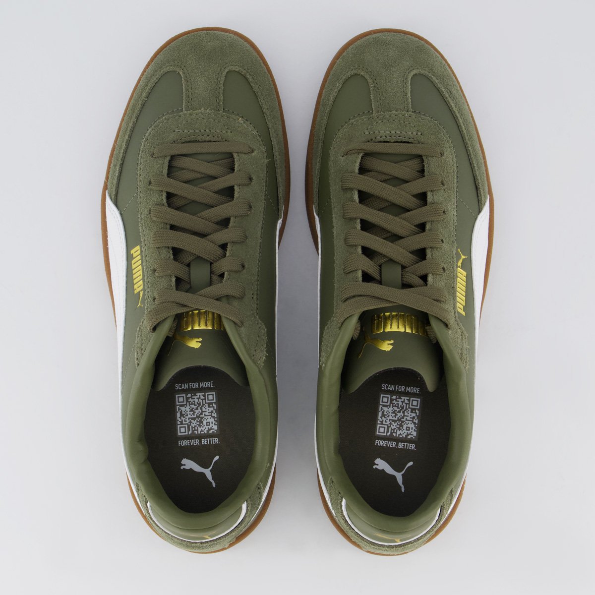 Tênis Puma Club II Era Verde Oliva Verde 4