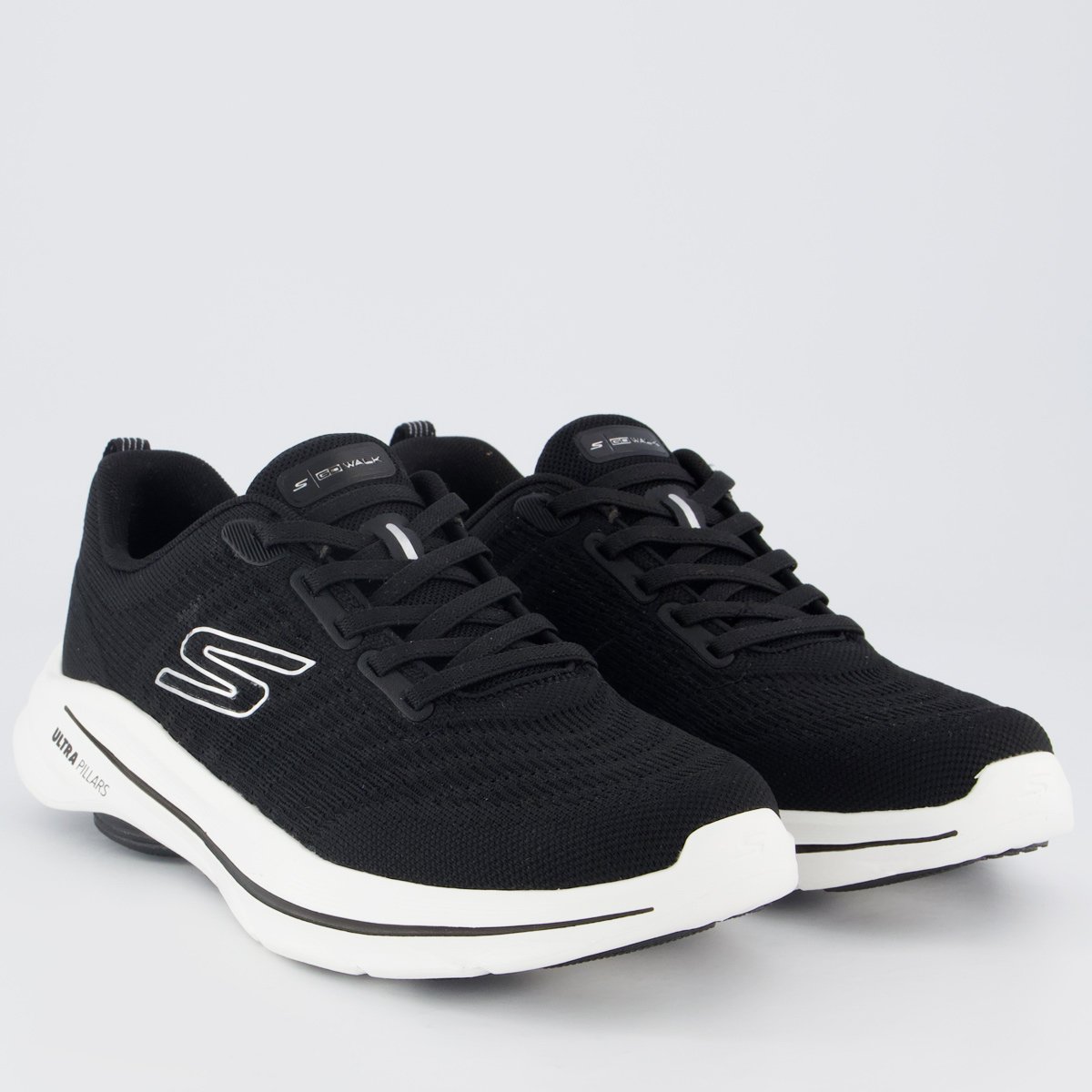 Tênis Skechers Go Walk 8 Britt Feminino Preto Preto 2