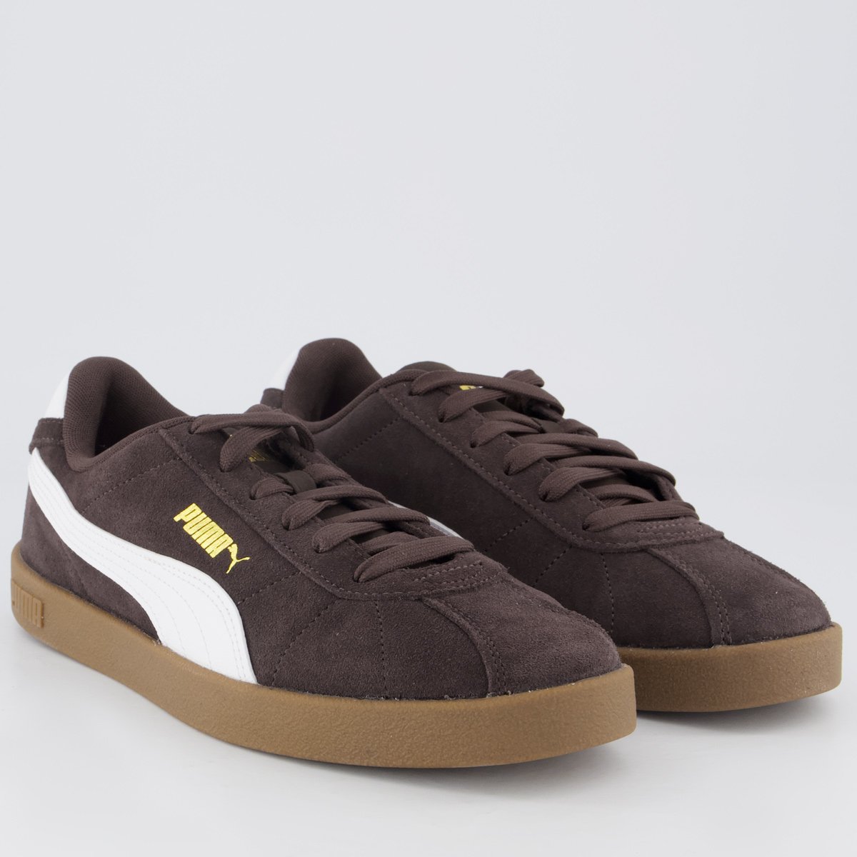 Tênis Puma Club II Marrom Marrom 2