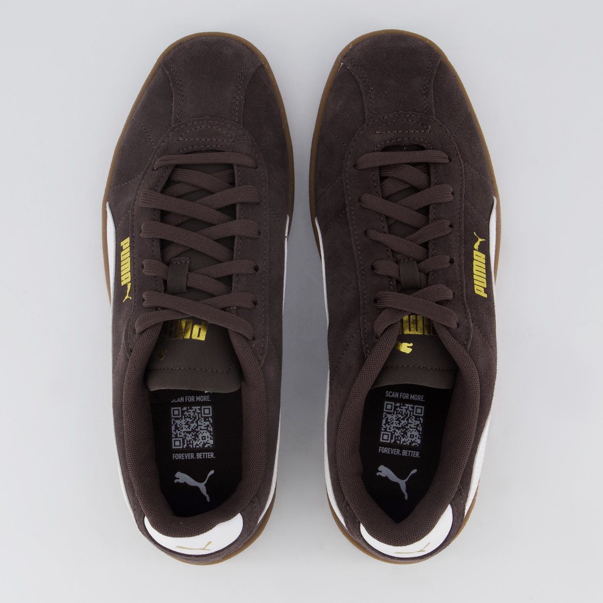Tênis Puma Club II Marrom Marrom 4