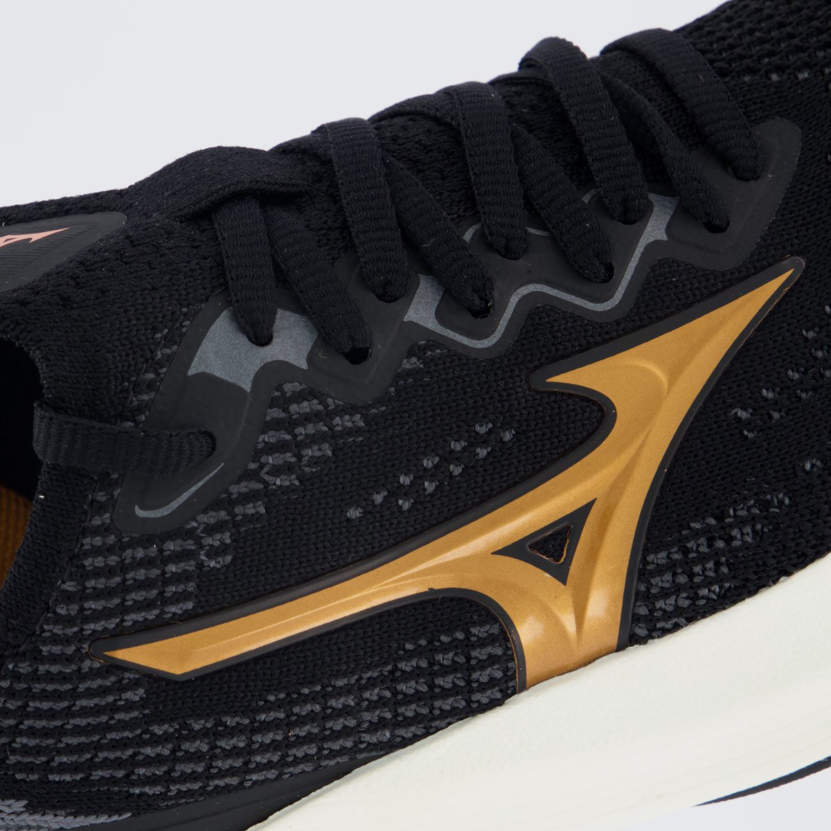 Tênis Mizuno Glow 3 Feminino Preto Preto 7