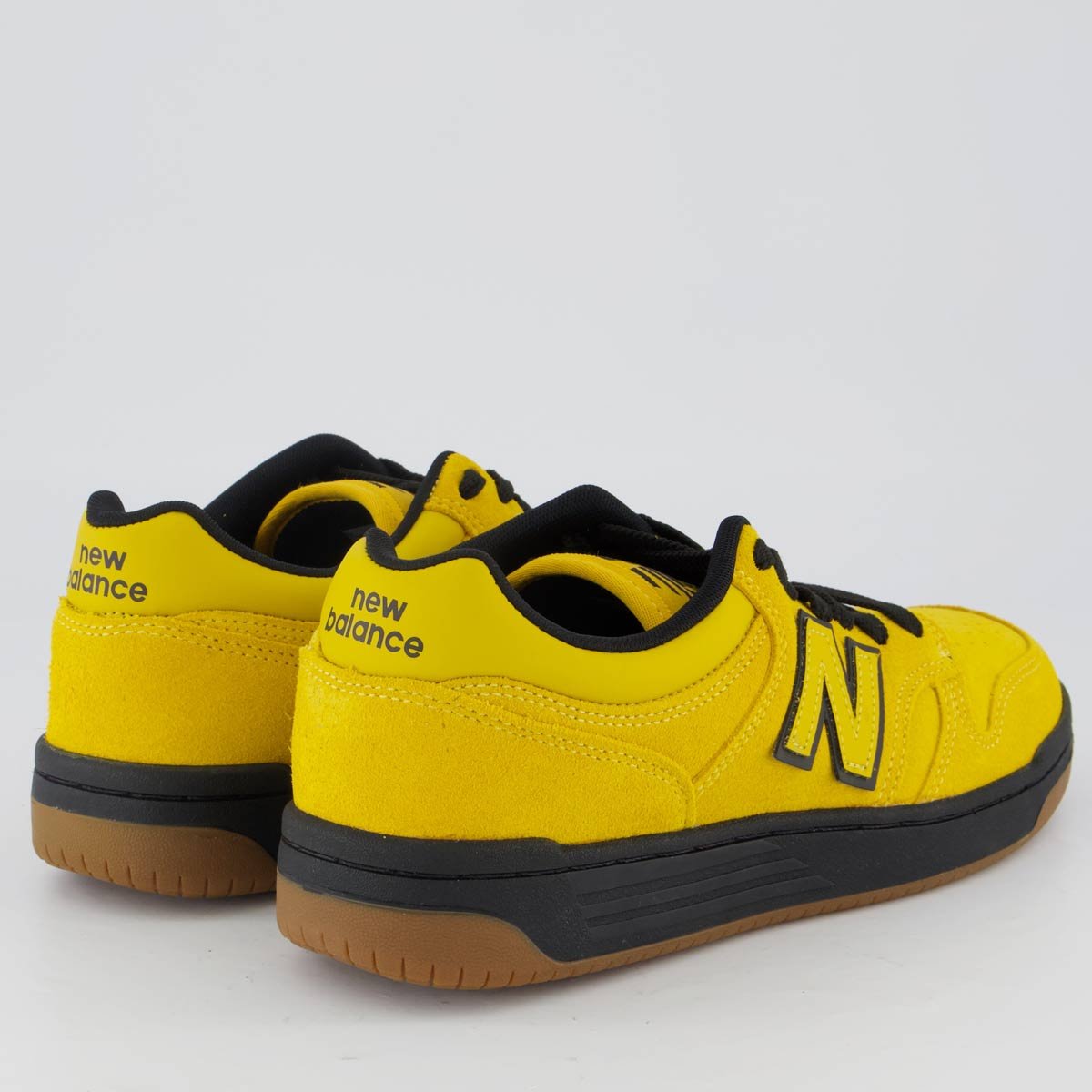 Tênis New Balance 480 Low Amarelo e Preto Amarelo 3