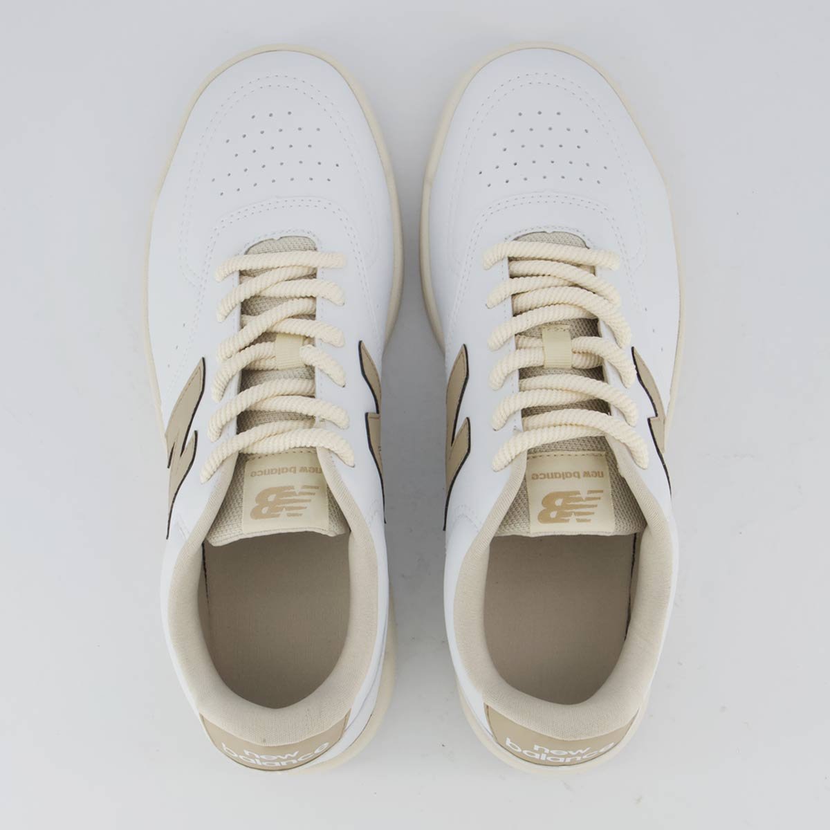 Tênis New Balance BB80 Branco e Marrom Branco 4