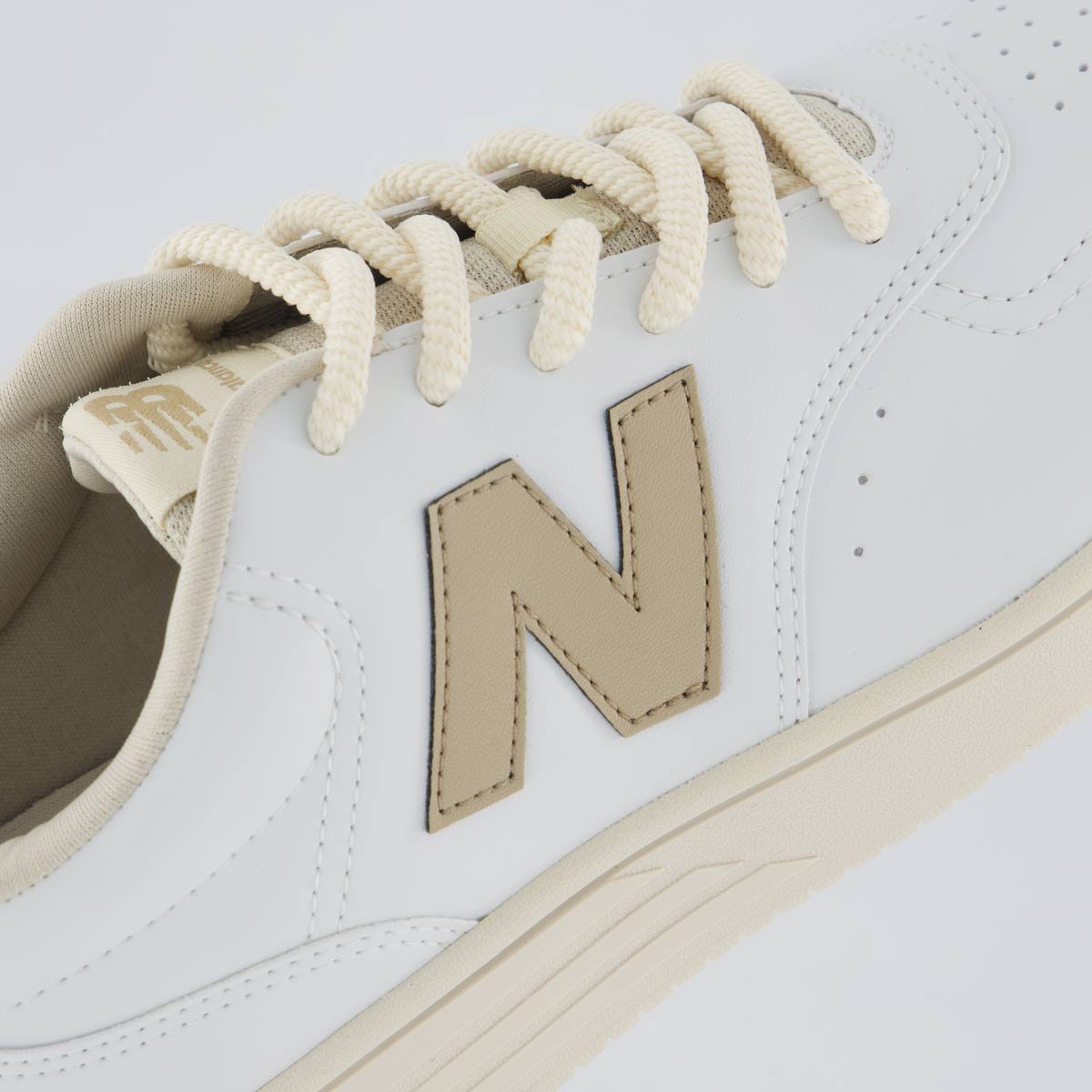 Tênis New Balance BB80 Branco e Marrom Branco 7