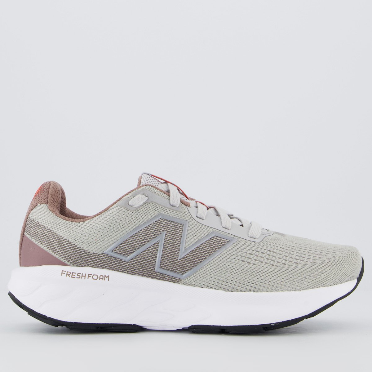 Tênis New Balance Fresh Foam 520 V9 Feminino Cinza e Branco Cinza 6