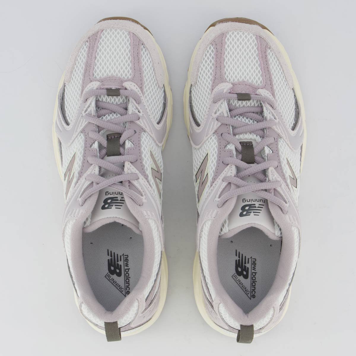 Tênis New Balance 530 Feminino Branco e Lilás Cinza 4