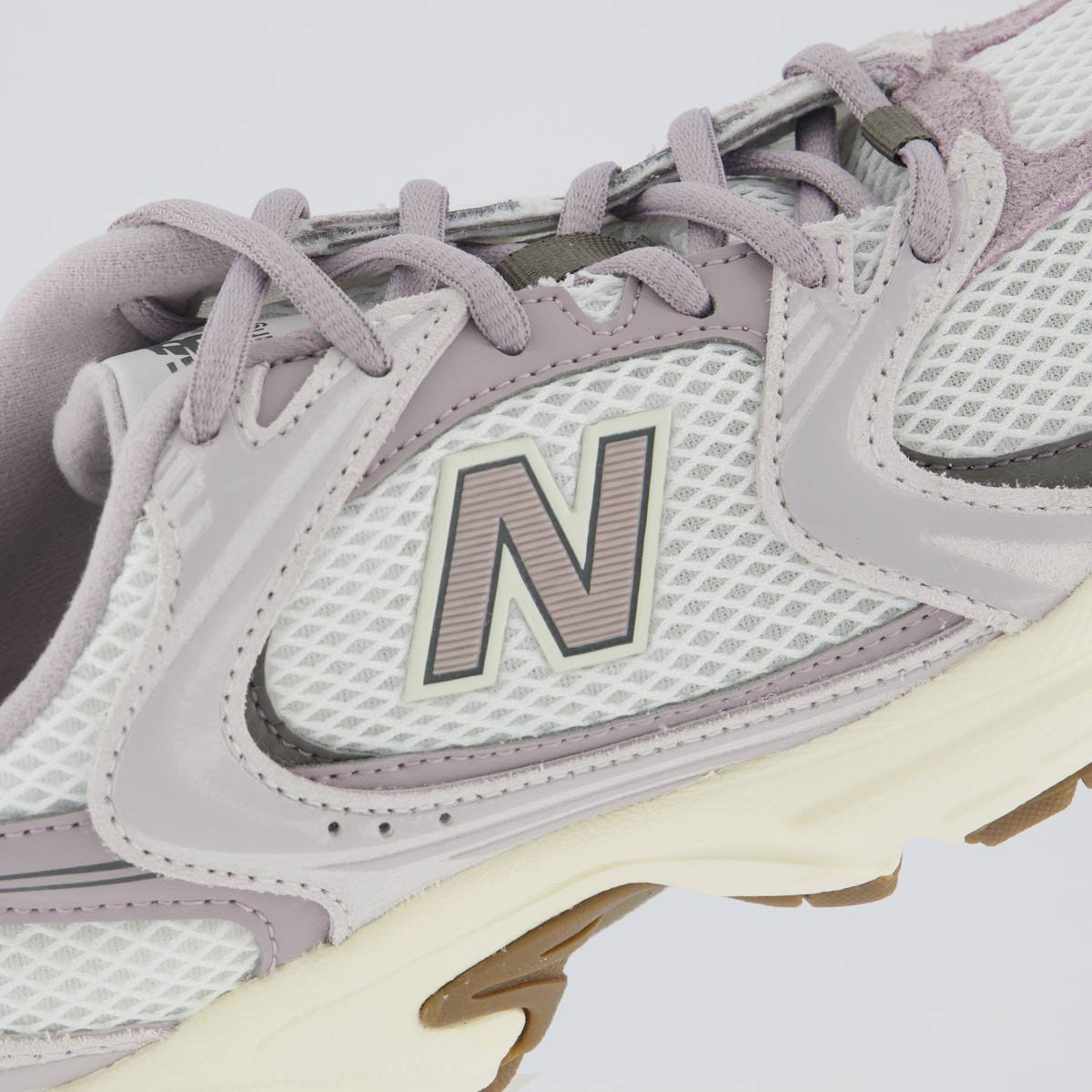 Tênis New Balance 530 Feminino Branco e Lilás Cinza 7
