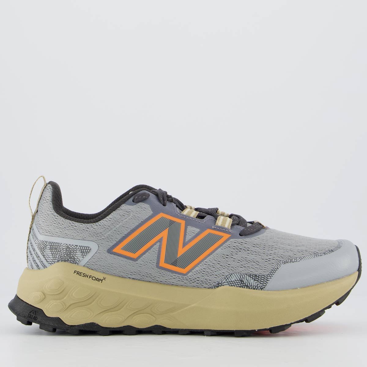 Tênis New Balance Fresh Foam Garoé V2 Cinza e Laranja