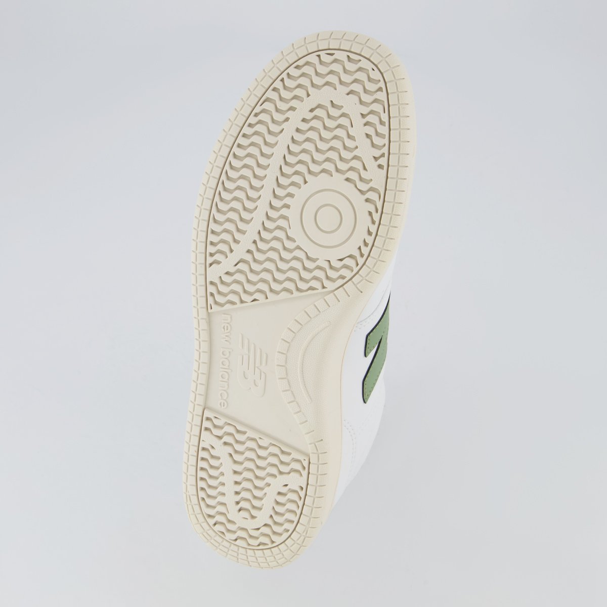 Tênis New Balance BB80 Branco e Verde Oliva Branco 5