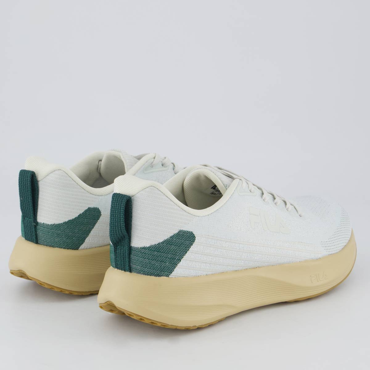 Tênis Fila Endurance Feminino Cinza Claro Branco 3