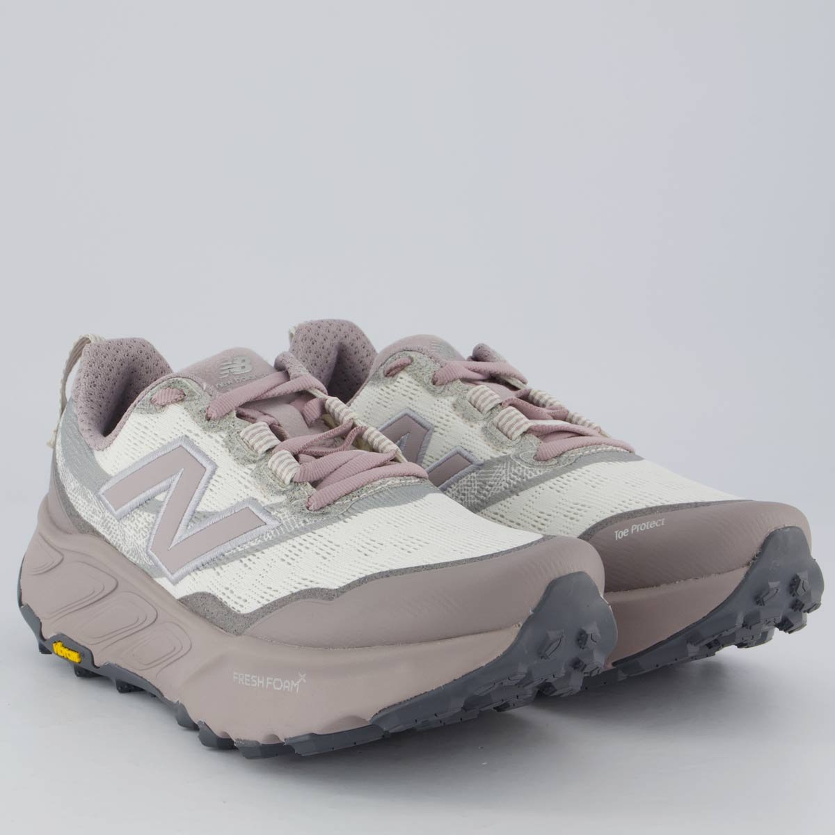 Tênis New Balance Fresh Foam X Hierro V9 Feminino Cinza Bege 2