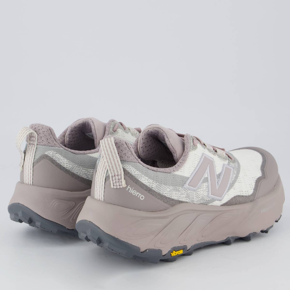 Tênis New Balance Fresh Foam X Hierro V9 Feminino Cinza Bege 3